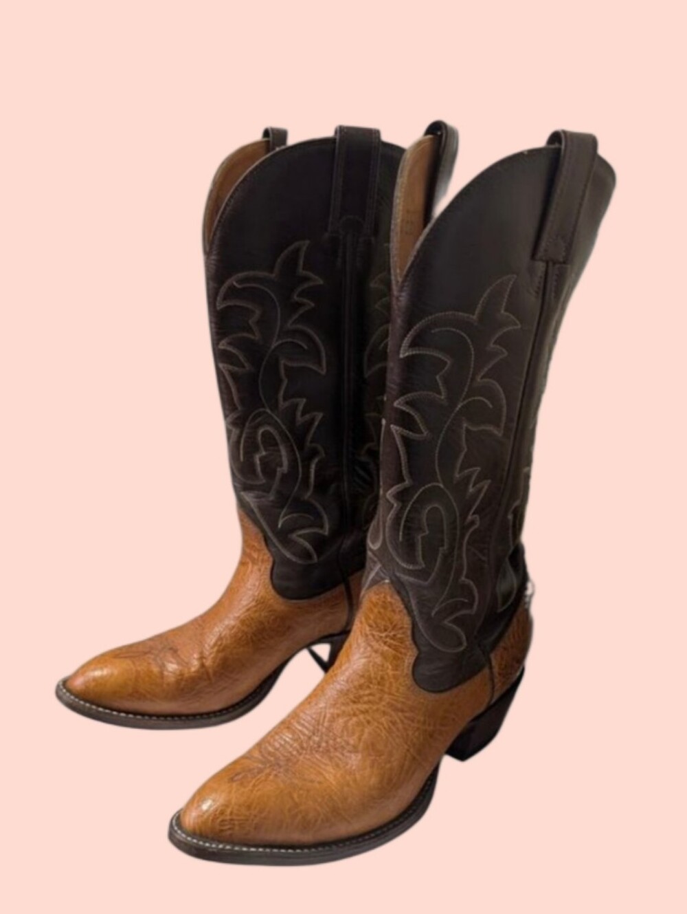 Men's Alberta Boot Company Western Cowboy Boots 9.5 EE Wide